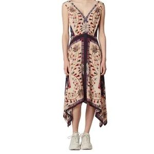 Sandro Women's Sandro Flowing printed sleeveless dress | Sz 34  | XS